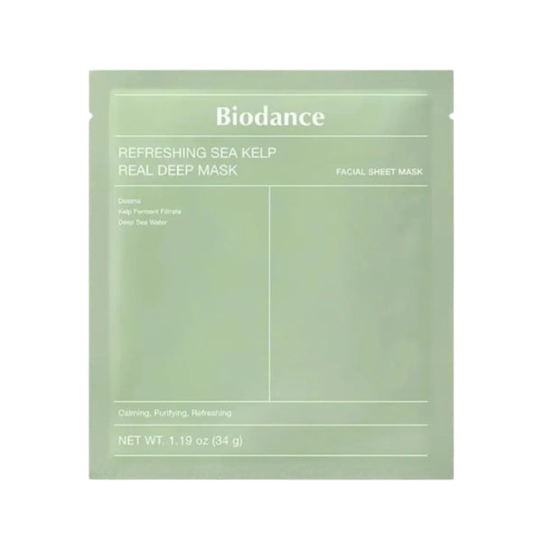 BIODANCE REFRESHING SEA KELP REAL DEEP MASK 34G