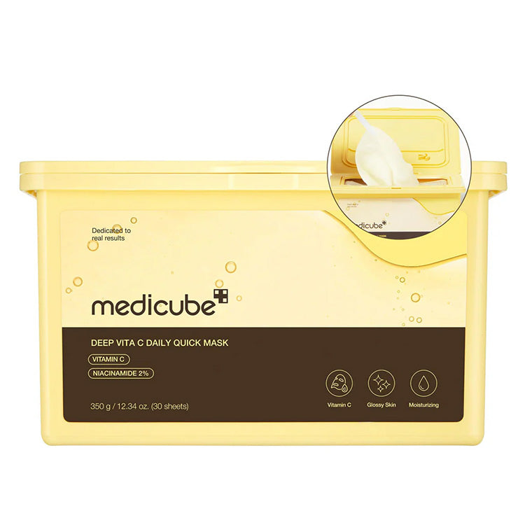 MEDICUBE DEEP VITA C DAILY QUICK MASK 350G/30PCS