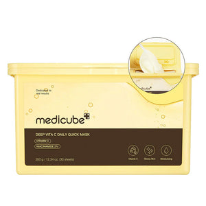 MEDICUBE DEEP VITA C DAILY QUICK MASK 350G/30PCS
