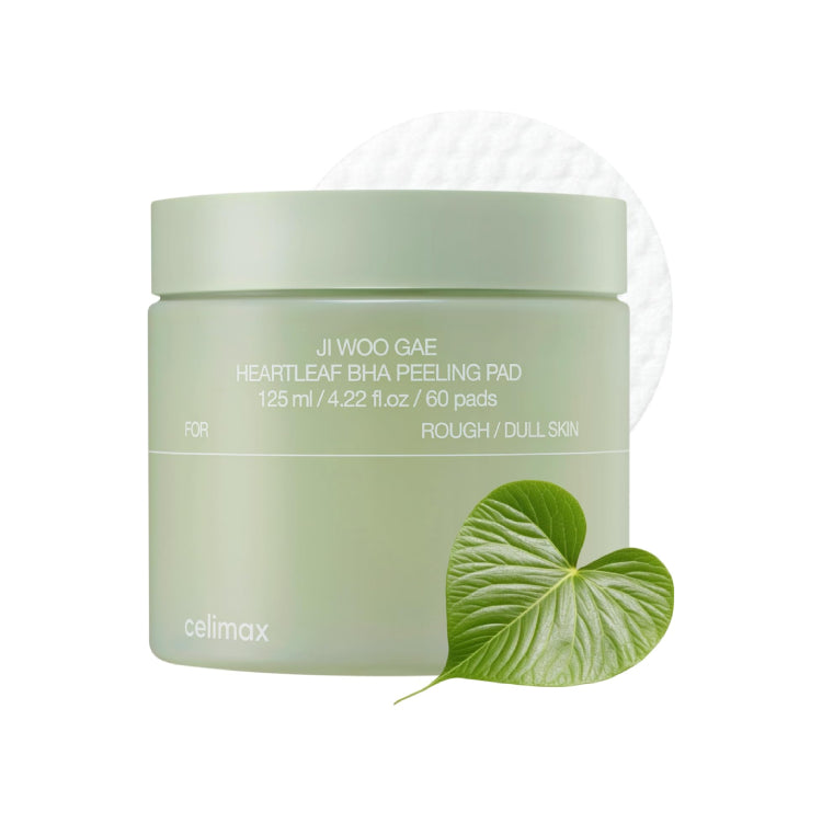 CELIMAX JI.WOO.GAE HEARTLEAF BHA PEELING 60 PAD