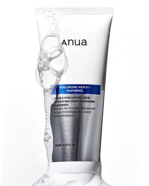 ANUA 8 HYALURONIC ACID HYDRATING GENTLE FOAMING CLEANSER 150ML