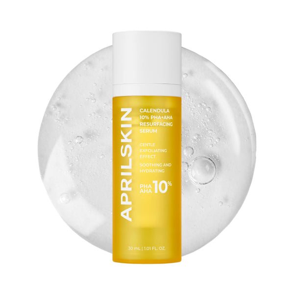 APRILSKIN CALENDULA PHAAHA RESURFACING SERUM 10% PHA + AHA 30ML
