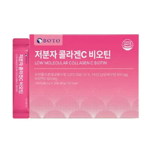 BOTO LOW MOLECULAR COLLAGEN C BIOTIN 30 STICKS